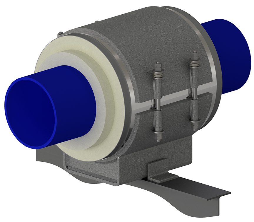 Polyurethane Low Temperature Pipe Support