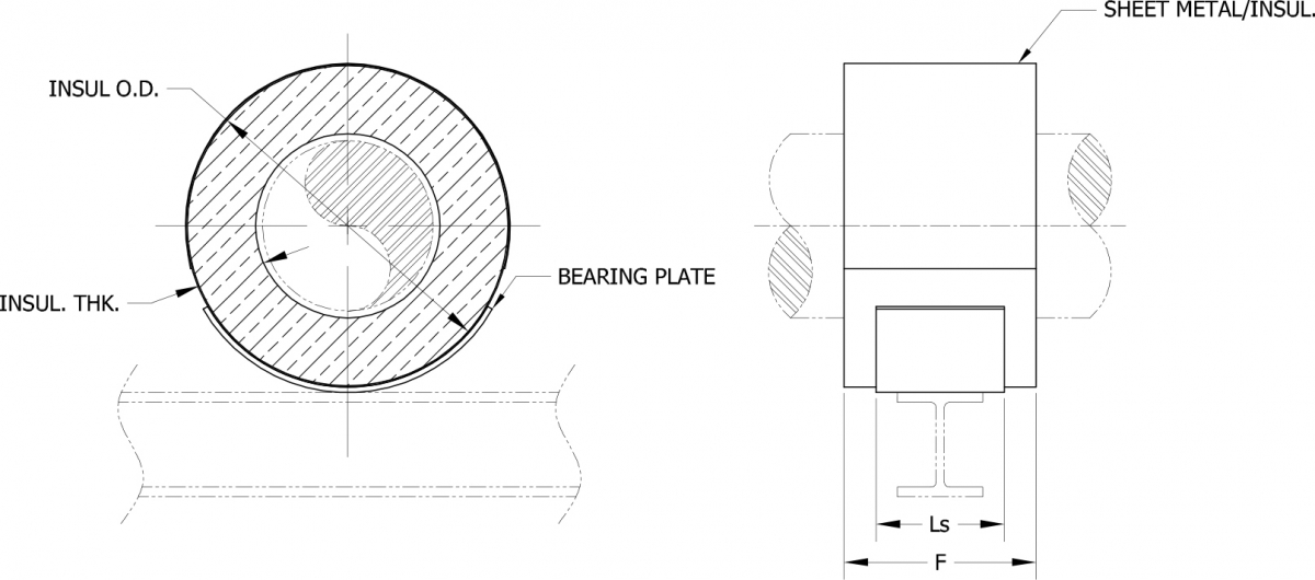 Calcium Silicate HF-7000 Pipe Support