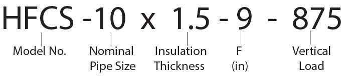 HFCS - 10 x 1.5 - 9 - 875 Calcium Silicate Hot Shoe