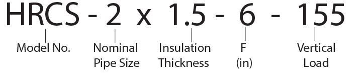 HRCS-2 x 1.5 - 6 - 155 Calcium Silicate Hot Shoe