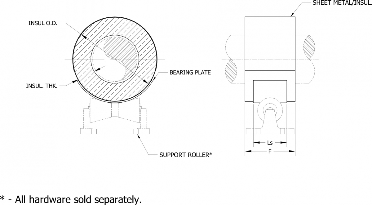 Calcium Silicate HR-8200 Pipe Support