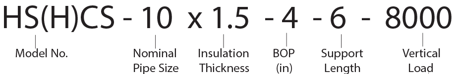 HS(H)CS - 10 x 1.5 - 4 - 6 - 8000 Calcium Silicate Hot Shoe
