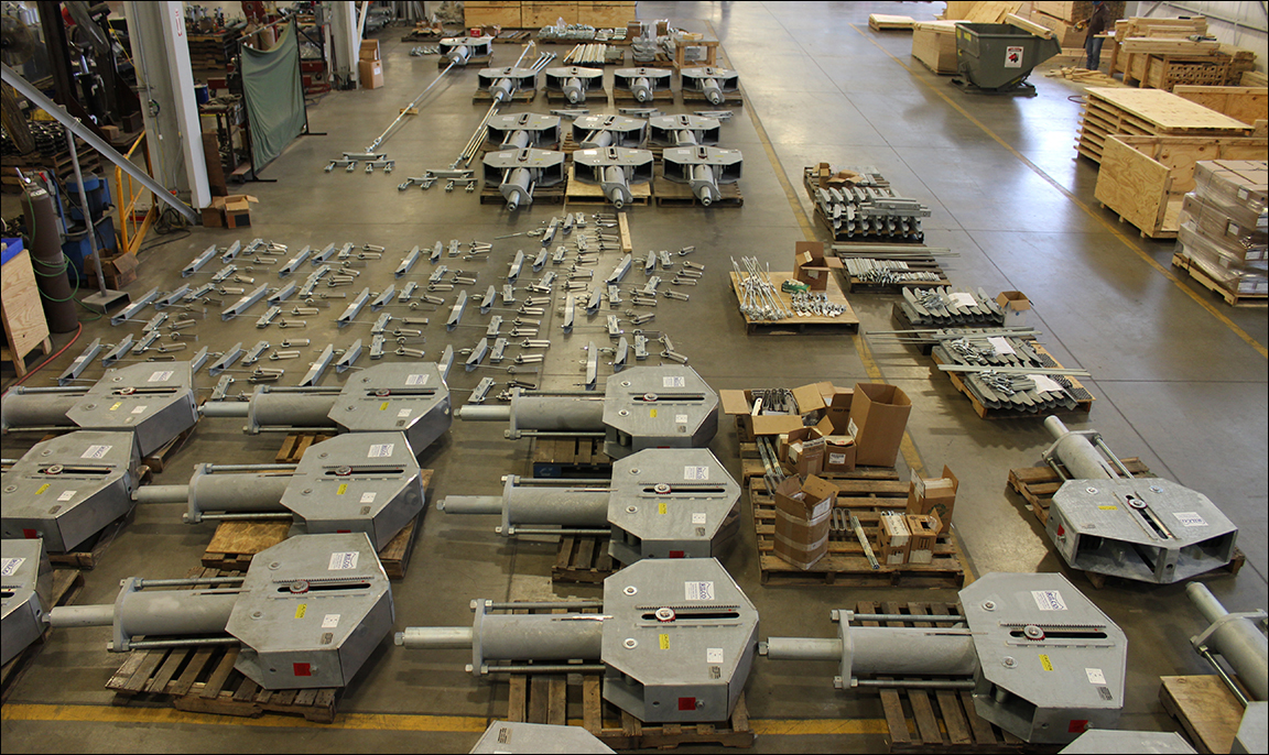 Rilco Cam Roller Constants and Pipe Support Hardware
