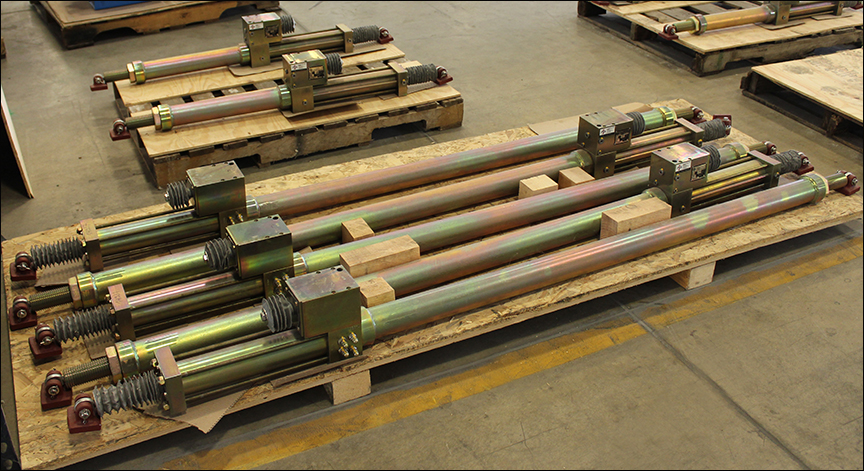Hydraulic Snubbers with Protective Boot Accessory