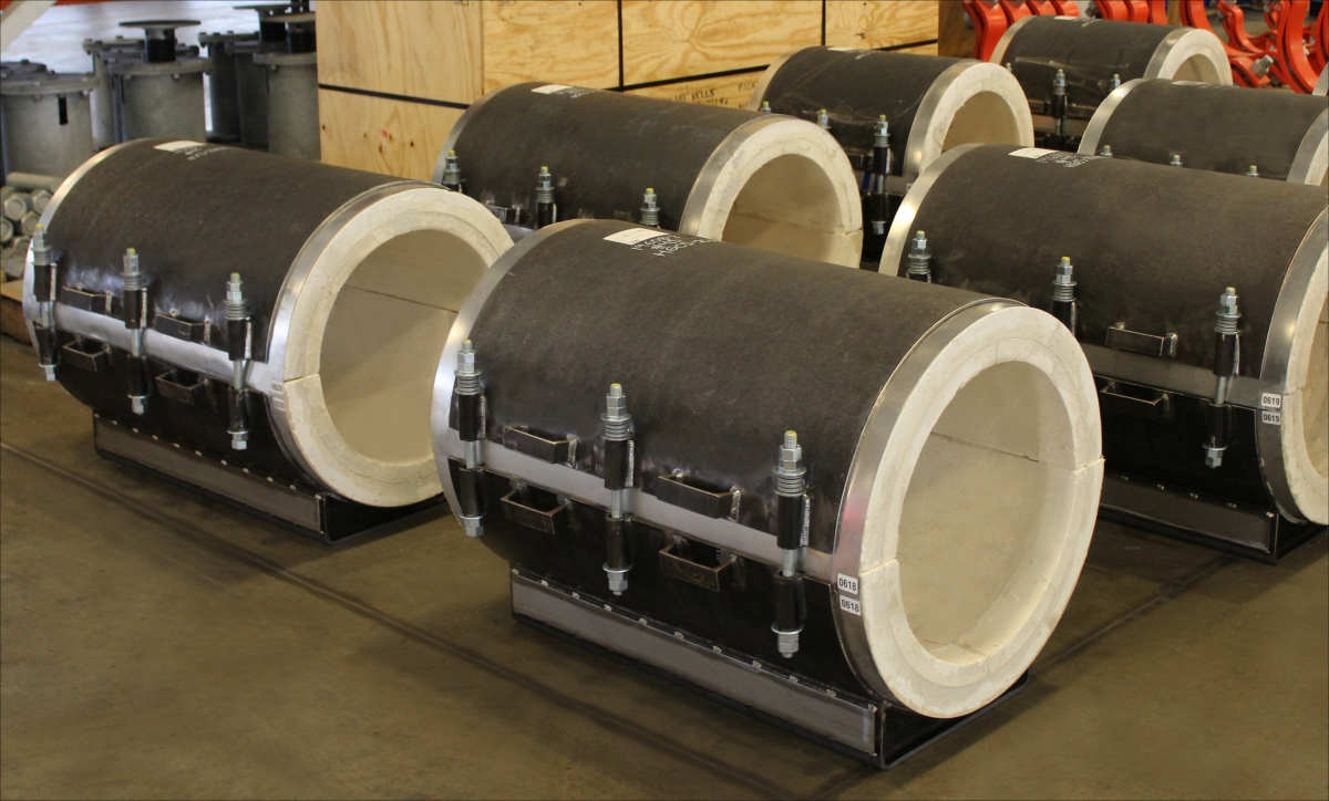 Calcium Silicate Pipe Supports Ready for Shipping