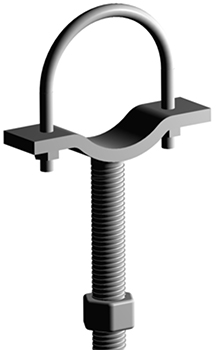 adjustable pipe stanchion saddle