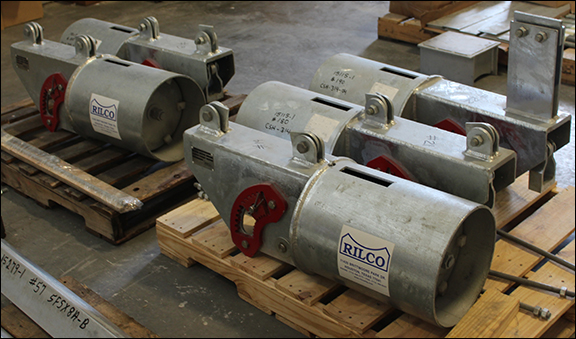 Several C-Type Constant Springs Ready to be Shipped