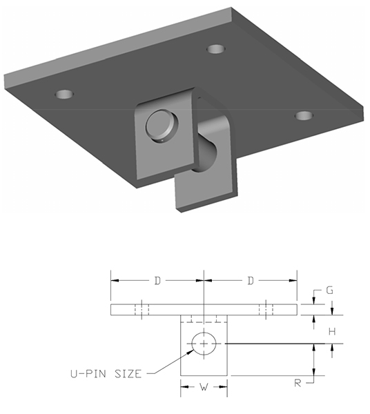concrete pin lug
