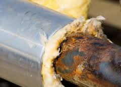 corrosion on pipe