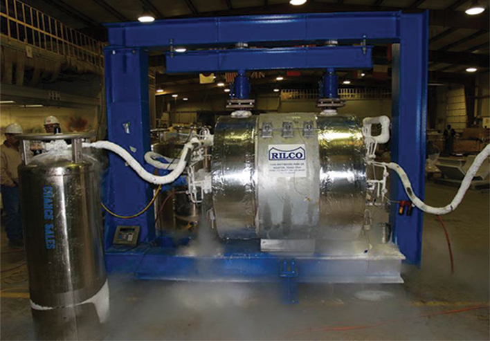 Testing Cryowrap Pipe Support