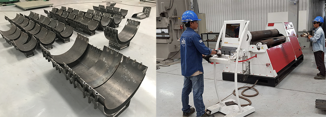 Carbon Steel for Pipe Supports in Thailand