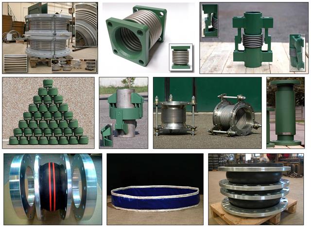 variety of expansion joints