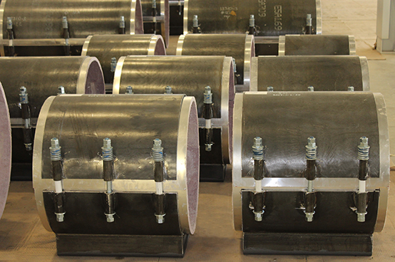 PyroWrap Pipe Supports
