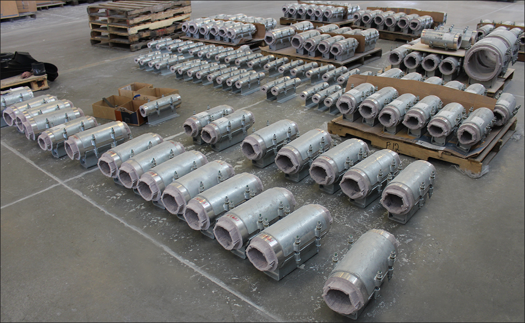 Small Diameter Pyrogel Pipe Supports