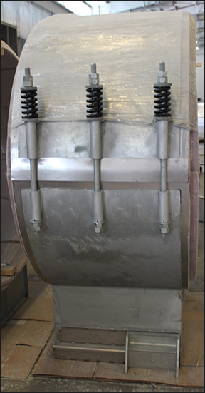 60" Diameter PyroWrap Pipe Guide with Pyrogel Insulation