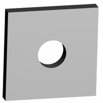 washer plate